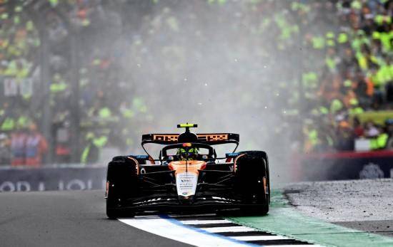 F1英国大奖赛阴晴莫测 迈凯轮车手诺里斯夺冠